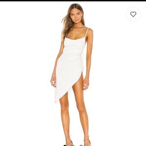 Amanda Uprichard-Janet Dress in Ivory